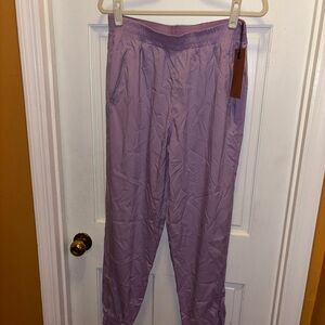 NWT Girlfriend Collective Lavender Jogger Pants